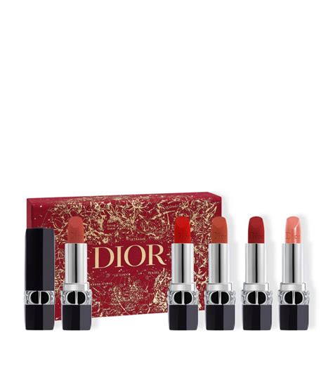 dior lip stick set|dior limited edition lipstick set.